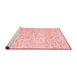 Contemporary Red Washable Rugs