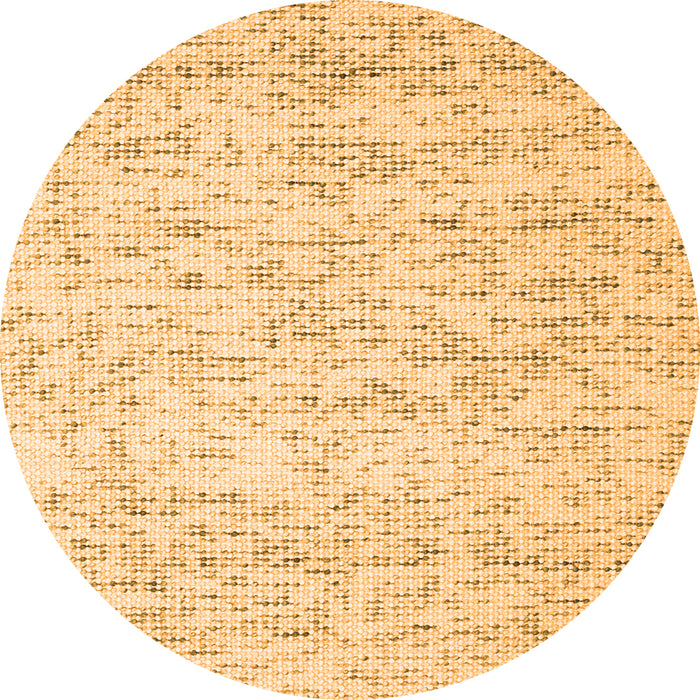 Square Abstract Orange Contemporary Rug, con1837org