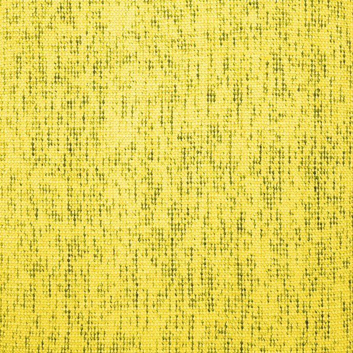 Square Machine Washable Abstract Yellow Contemporary Rug, wshcon1837yw