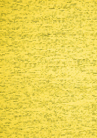 Abstract Yellow Contemporary Rug, con1838yw