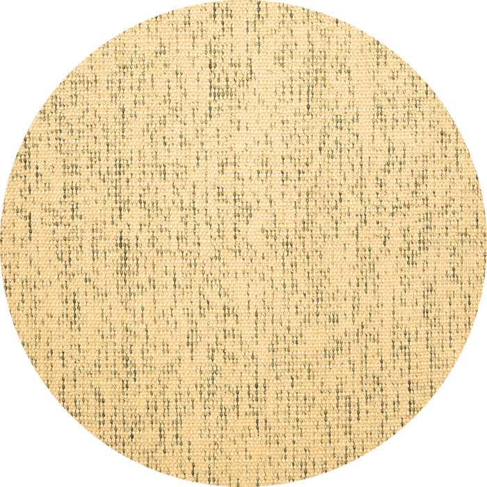 Round Machine Washable Abstract Brown Contemporary Rug, wshcon1838brn