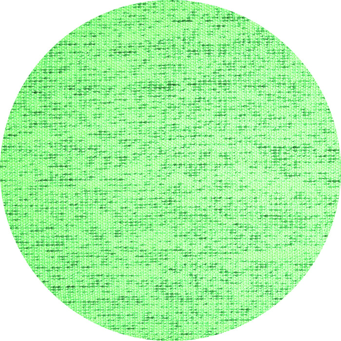 Square Abstract Green Contemporary Rug, con1838grn