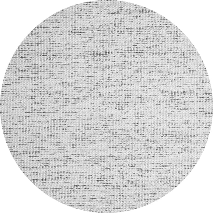 Square Abstract Gray Contemporary Rug, con1838gry