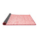 Abstract Red Contemporary Area Rugs