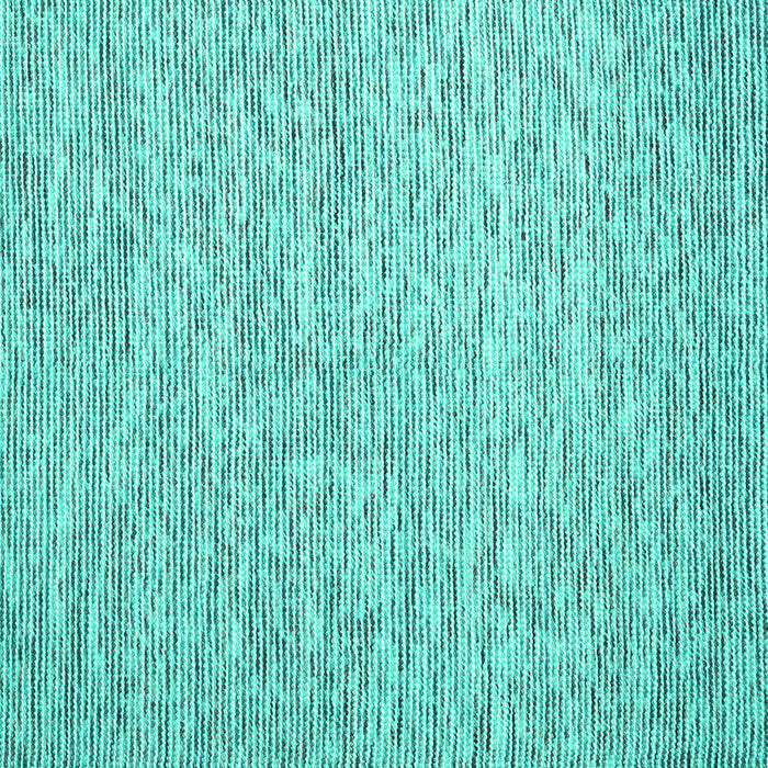 Square Machine Washable Abstract Turquoise Contemporary Area Rugs, wshcon1839turq