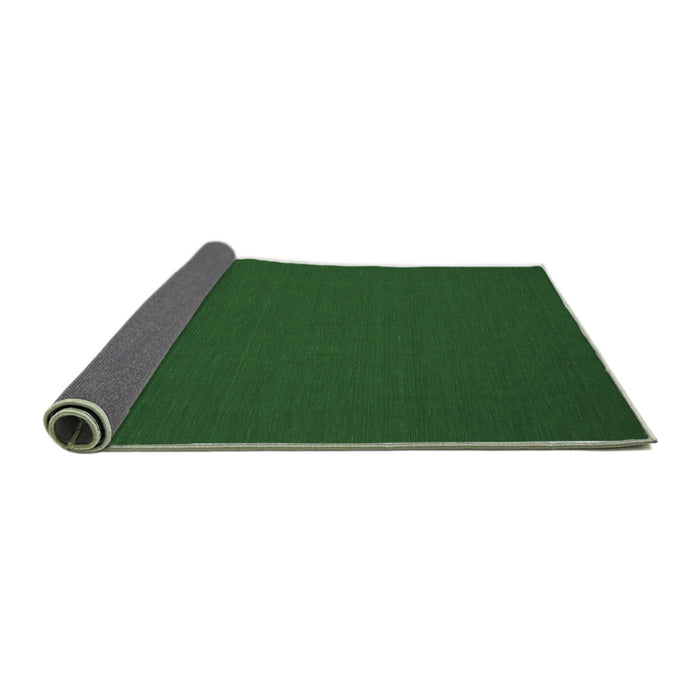 Sideview of Abstract Emerald Green Contemporary Rug, con183emgrn