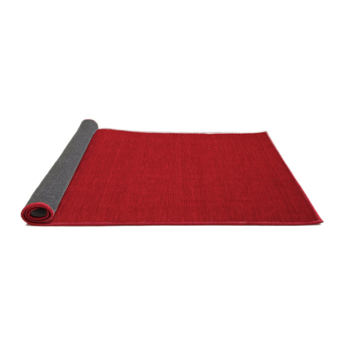 Abstract Red Contemporary Area Rugs