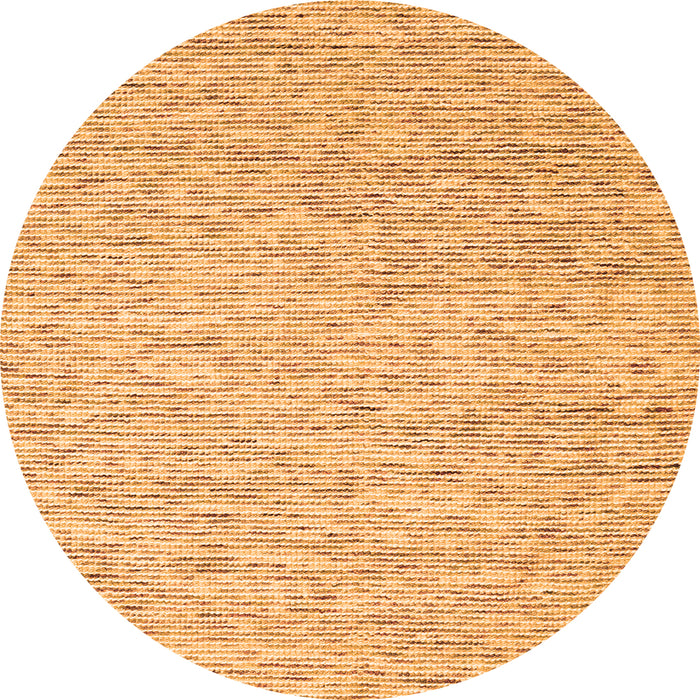 Square Abstract Orange Contemporary Rug, con1840org