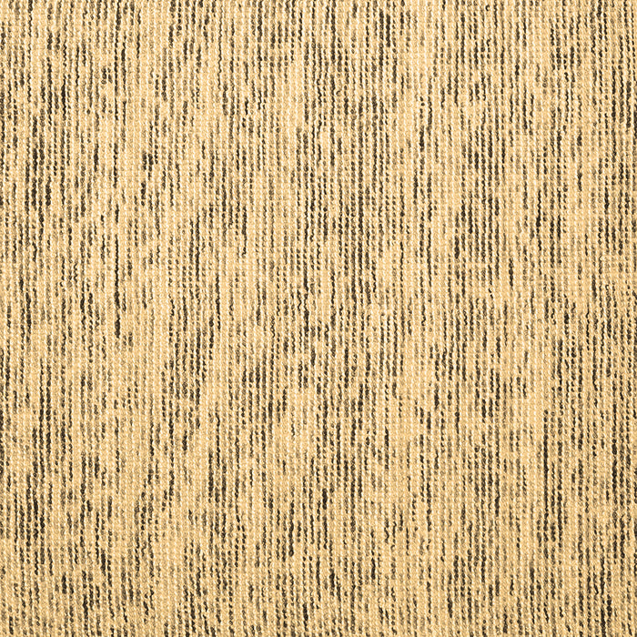 Square Abstract Brown Contemporary Rug, con1841brn