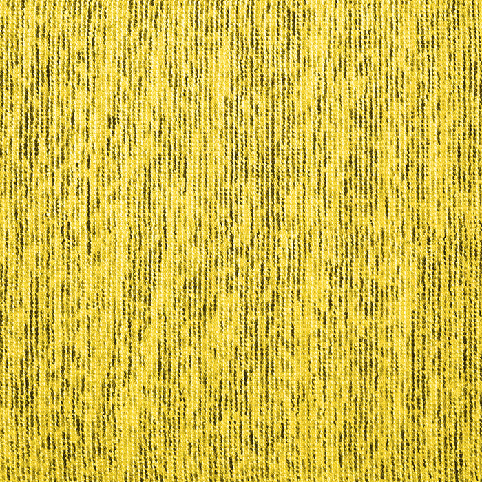 Square Abstract Yellow Contemporary Rug, con1841yw