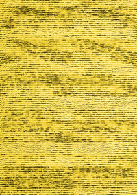 Abstract Yellow Contemporary Rug, con1841yw