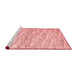 Contemporary Red Washable Rugs