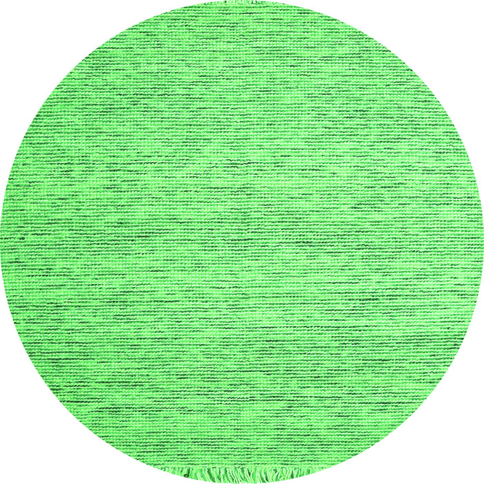 Square Abstract Green Contemporary Rug, con1842grn