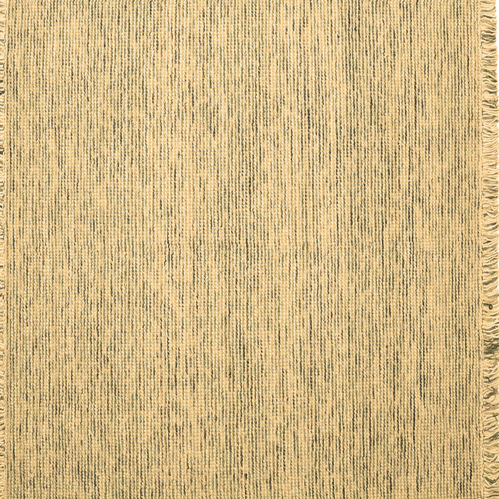 Square Abstract Brown Contemporary Rug, con1842brn