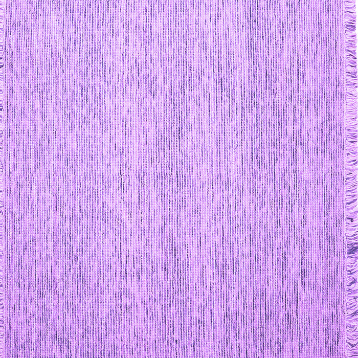Square Abstract Purple Contemporary Rug, con1842pur