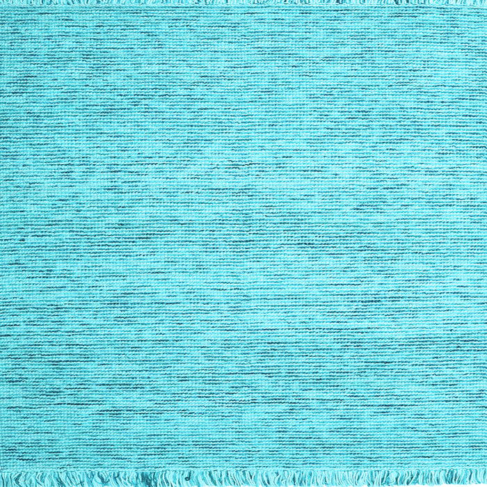 Square Abstract Light Blue Contemporary Rug, con1842lblu