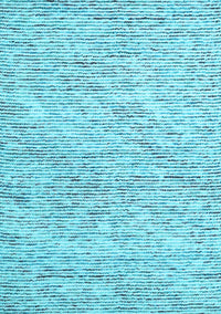 Abstract Light Blue Contemporary Rug, con1843lblu