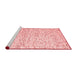 Contemporary Red Washable Rugs