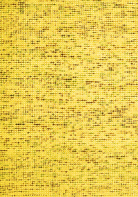 Abstract Yellow Contemporary Rug, con1844yw