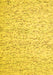 Abstract Yellow Contemporary Rug, con1844yw