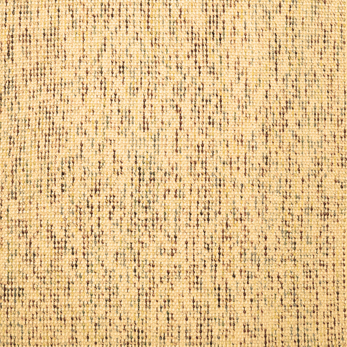 Square Abstract Brown Contemporary Rug, con1844brn