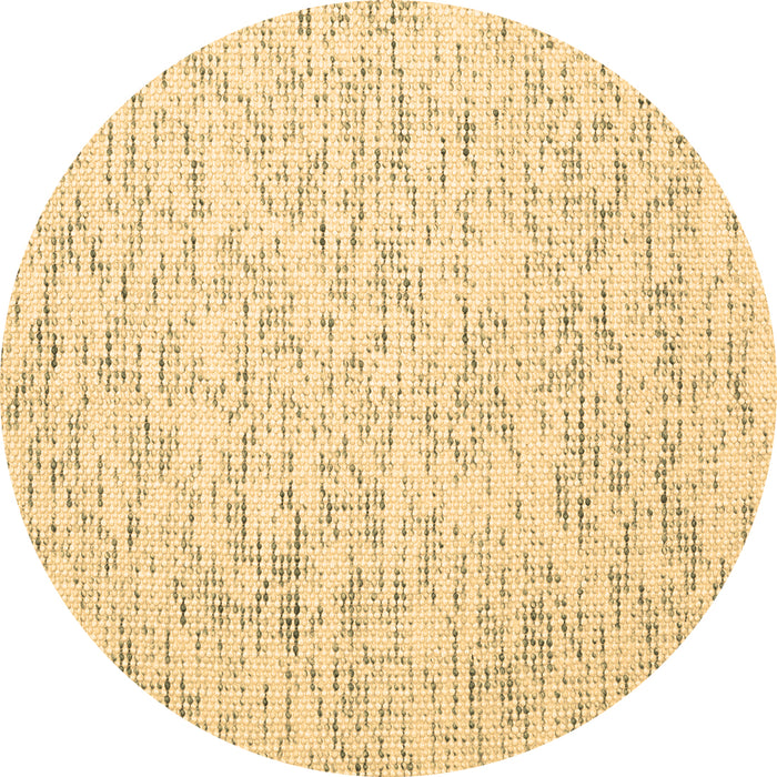 Round Machine Washable Abstract Brown Contemporary Rug, wshcon1845brn