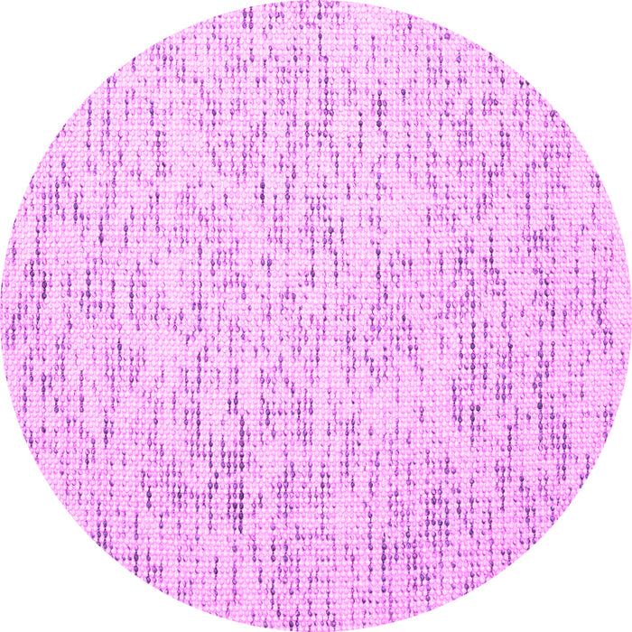 Round Machine Washable Abstract Pink Contemporary Rug, wshcon1845pnk