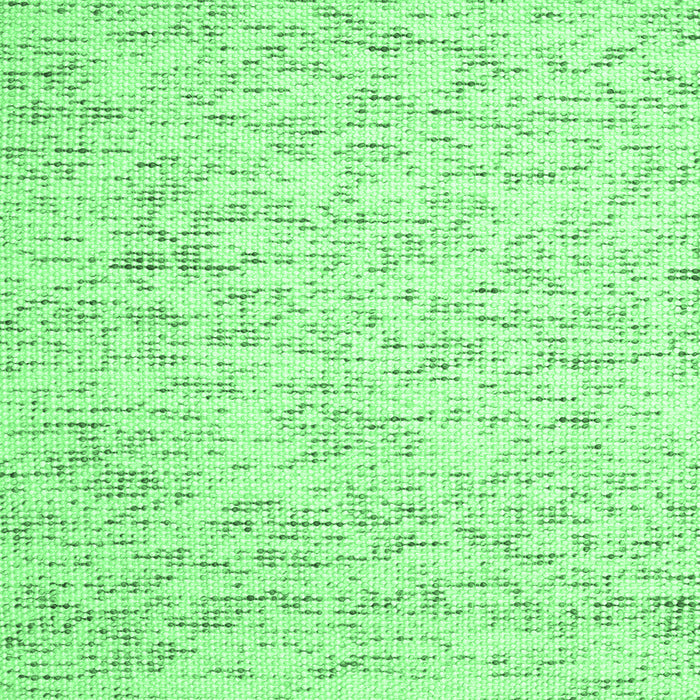 Square Machine Washable Abstract Emerald Green Contemporary Area Rugs, wshcon1845emgrn