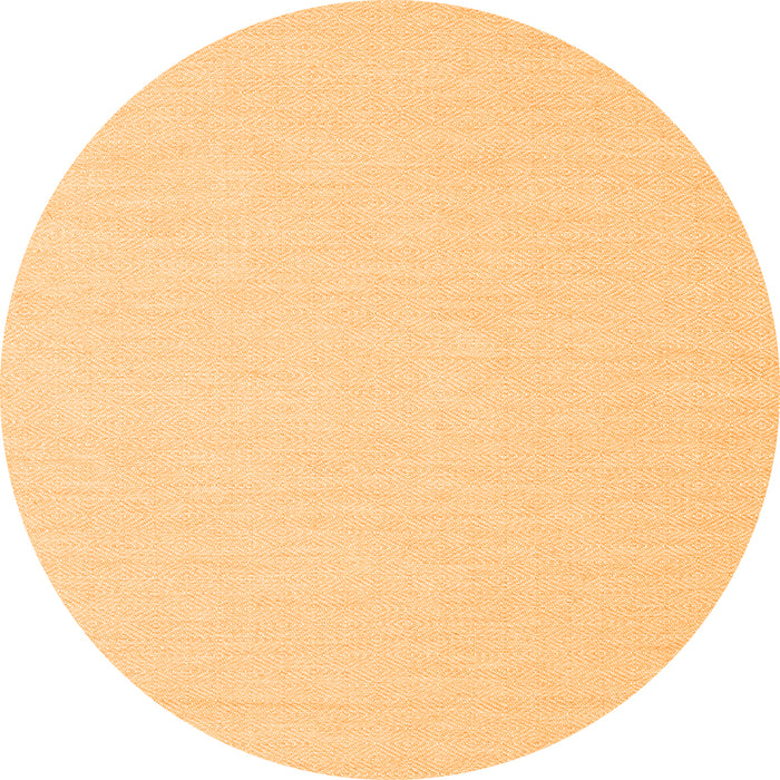 Square Abstract Orange Contemporary Rug, con1846org
