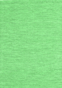 Abstract Emerald Green Contemporary Rug, con1847emgrn