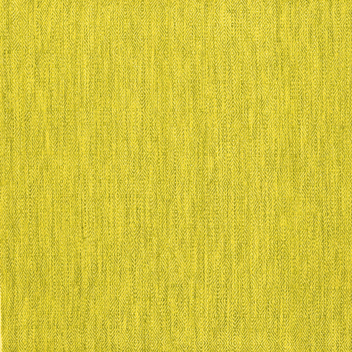 Square Abstract Yellow Contemporary Rug, con1847yw