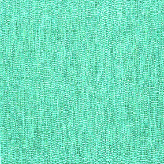 Square Abstract Turquoise Contemporary Rug, con1847turq