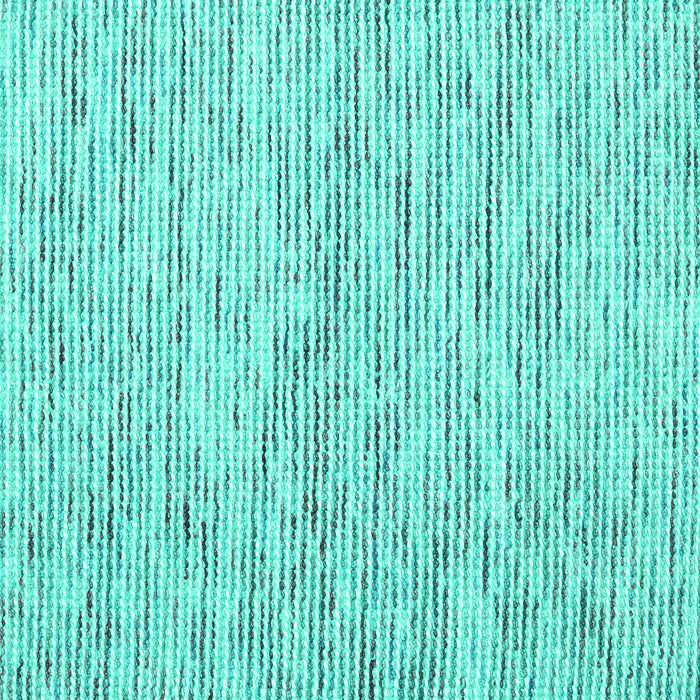 Square Machine Washable Abstract Turquoise Contemporary Area Rugs, wshcon1848turq