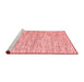 Contemporary Red Washable Rugs