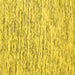 Square Abstract Yellow Contemporary Rug, con1849yw