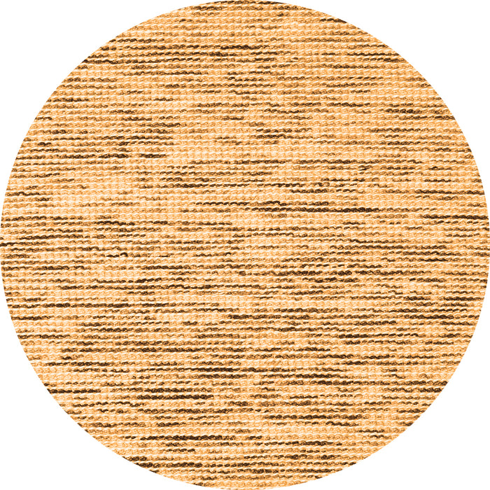 Square Abstract Orange Contemporary Rug, con1849org
