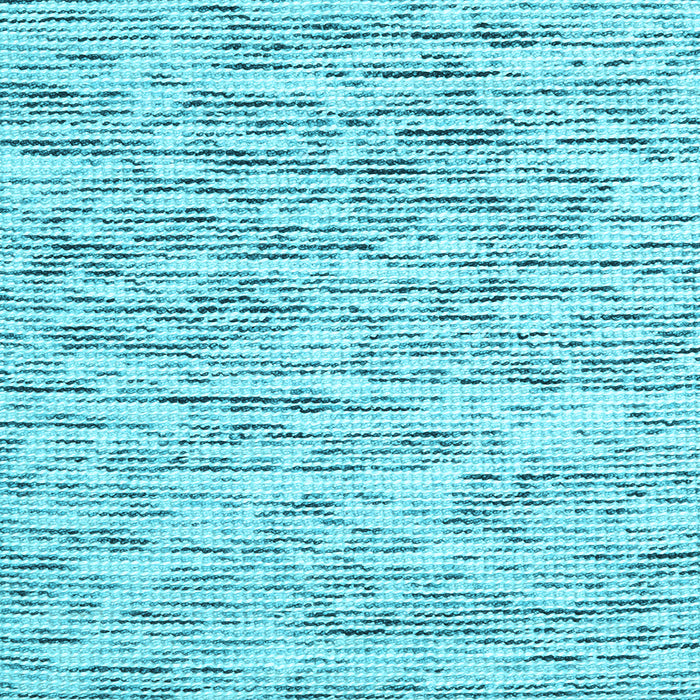 Square Abstract Light Blue Contemporary Rug, con1849lblu