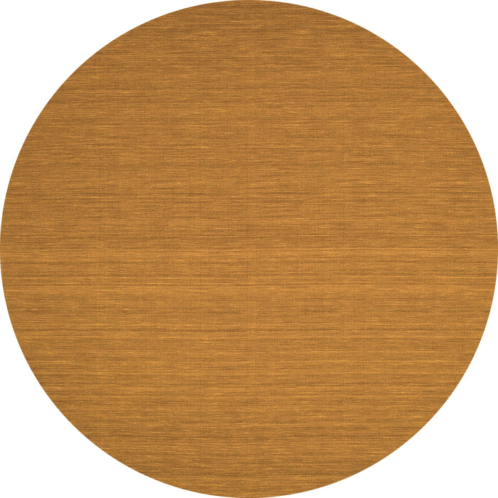 Square Abstract Orange Contemporary Rug, con184org