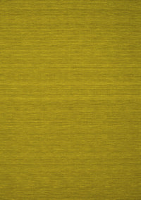 Abstract Yellow Contemporary Rug, con184yw