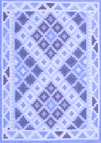 Southwestern Blue Country Rug, con1850blu