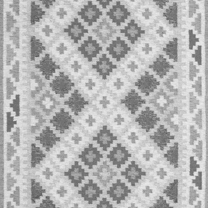 Southwestern Gray Country Rug, con1850gry