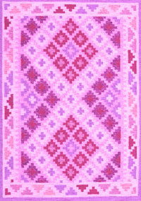 Southwestern Pink Country Rug, con1850pnk