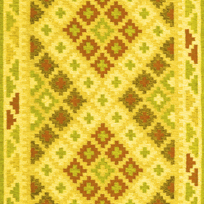 Southwestern Yellow Country Rug, con1850yw