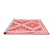 Country Red Washable Rugs