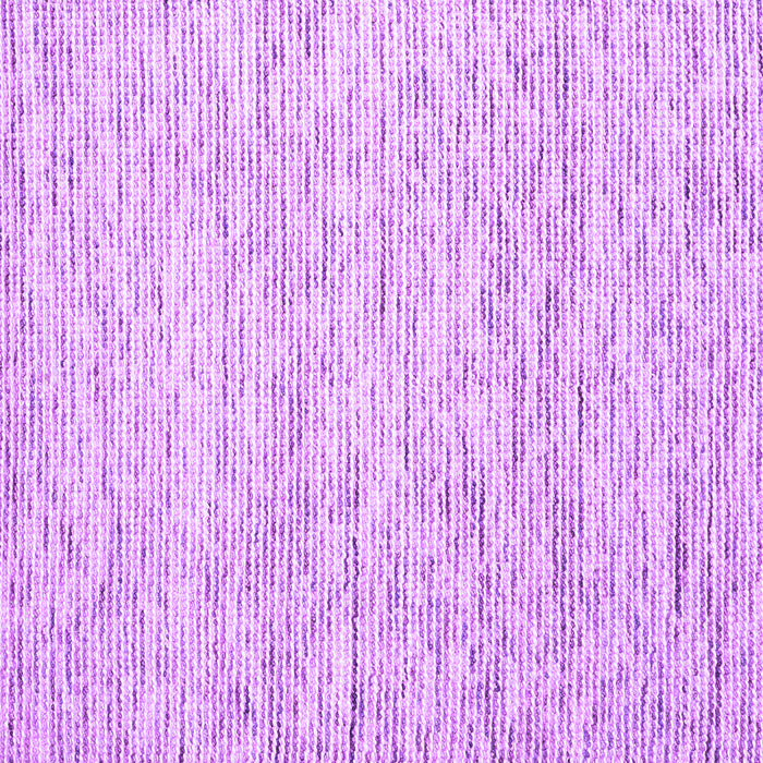 Square Solid Purple Modern Rug, con1852pur