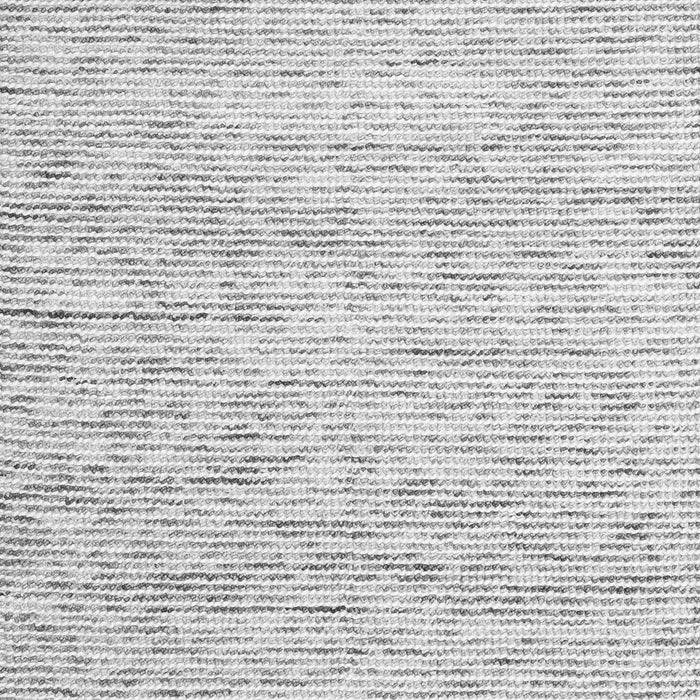 Serging Thickness of Machine Washable Solid Gray Modern Rug, wshcon1852gry