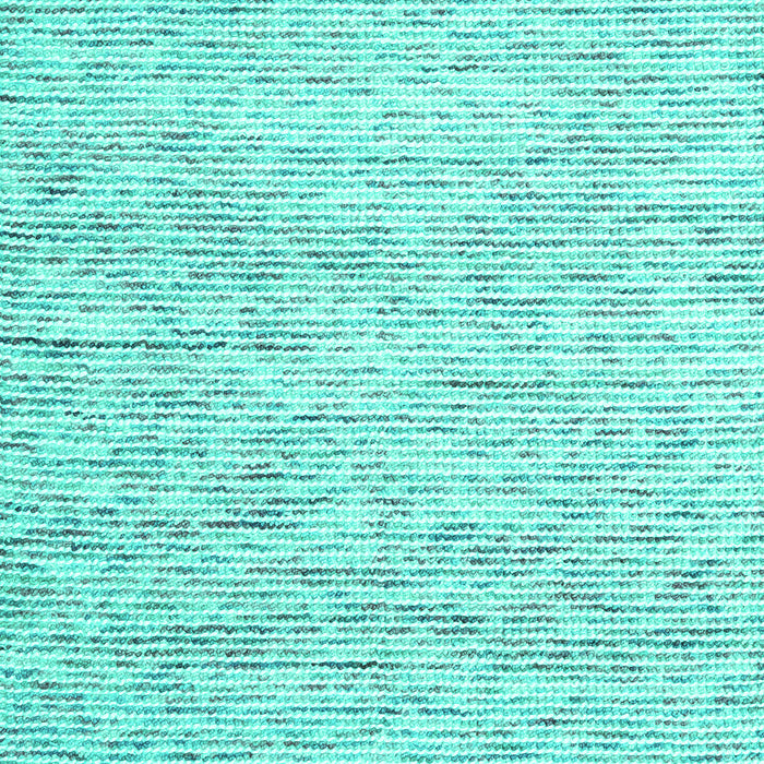 Machine Washable Solid Turquoise Modern Area Rugs, wshcon1852turq