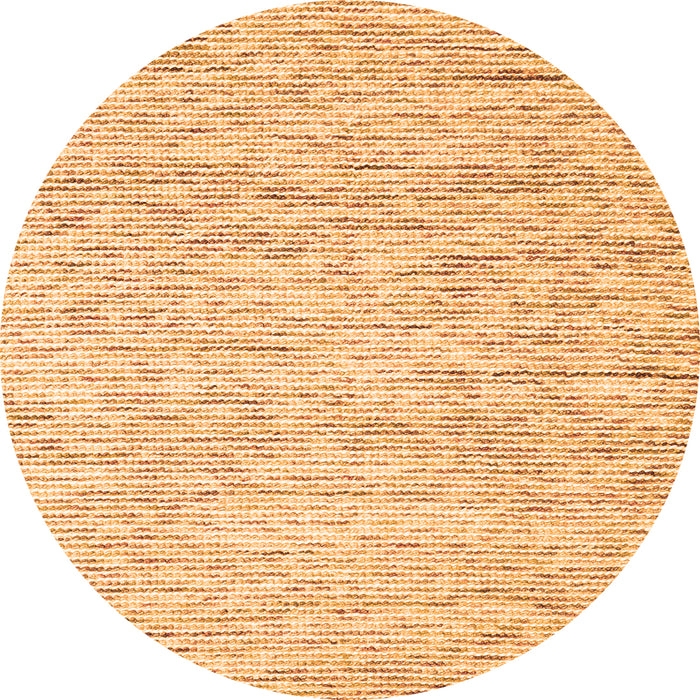 Square Solid Orange Modern Rug, con1852org