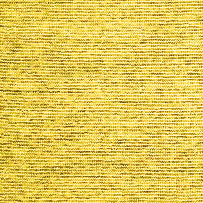 Machine Washable Solid Yellow Modern Rug, wshcon1852yw