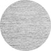 Square Solid Gray Modern Rug, con1852gry